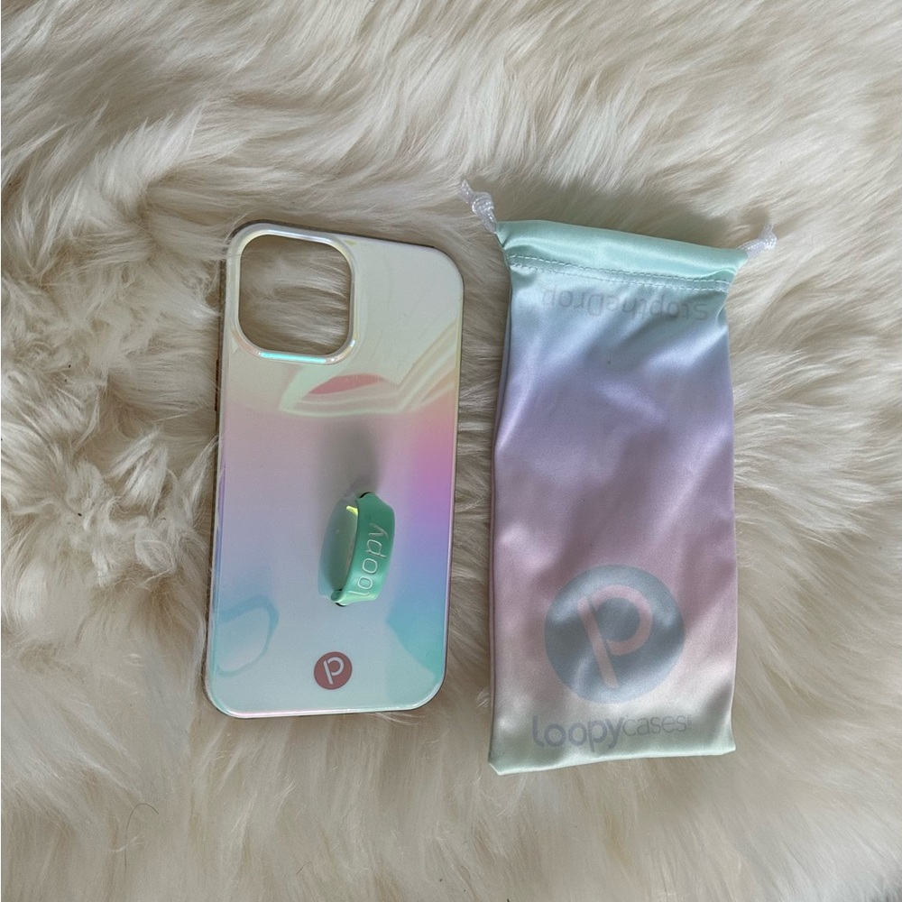 LOOPY Iridescent Pearl Lefty iPhone 12 Pro Max Case